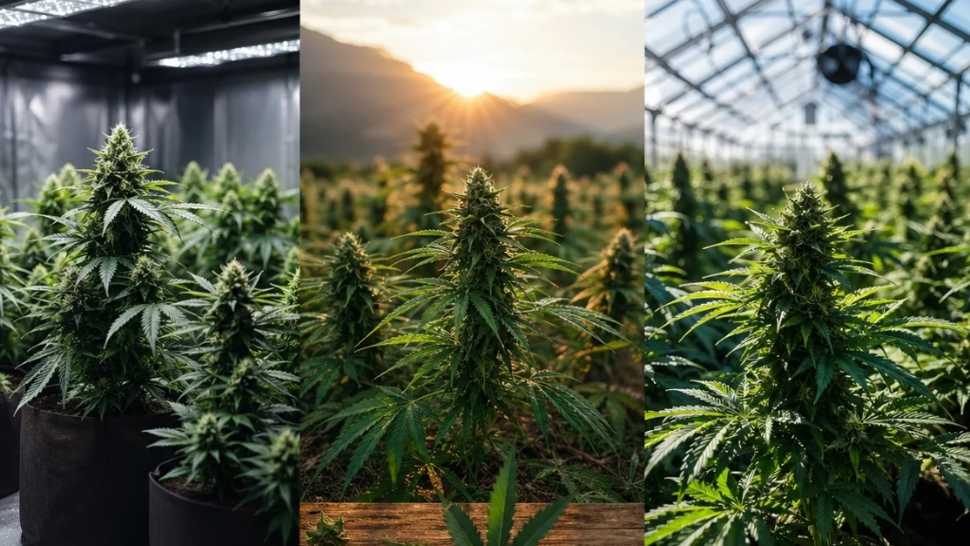 CBD indoor, outdoor, greenhouse : quelles vraies différences ?